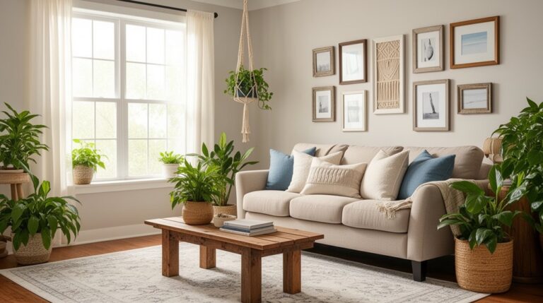 affordable living room decor