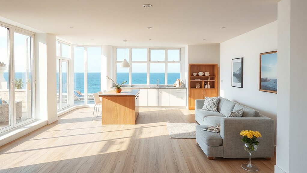 assess coastal apartment layout
