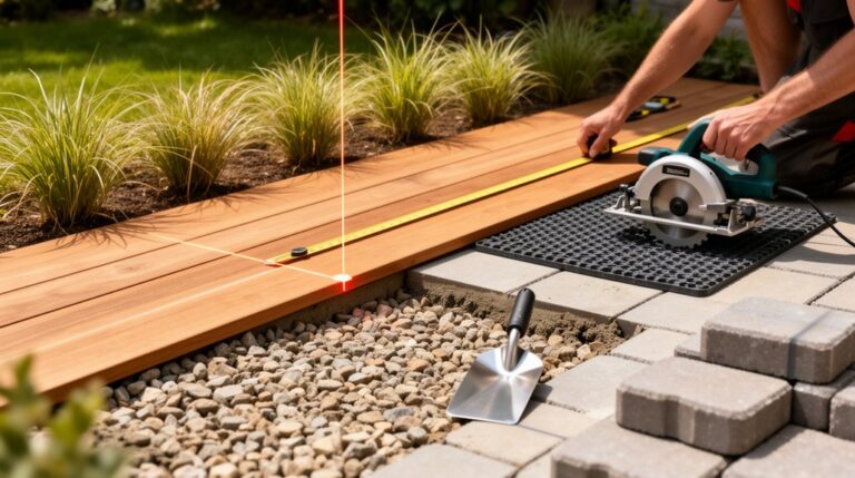 build a backyard patio