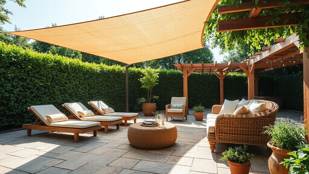 comfortable adjustable outdoor seating