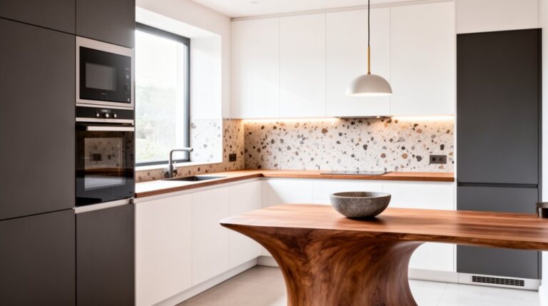 contemporary chic kitchen design