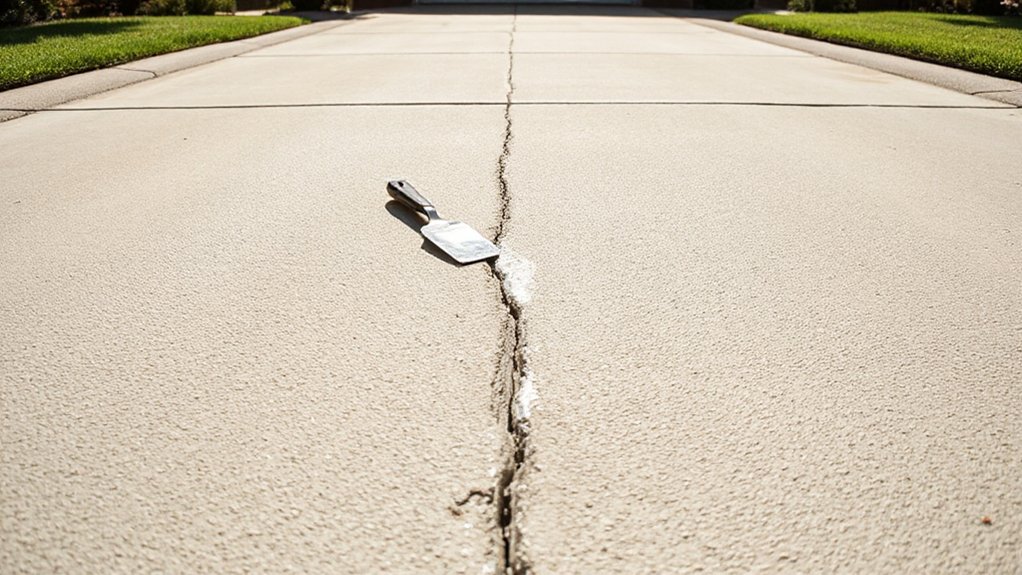 diy driveway crack repairs