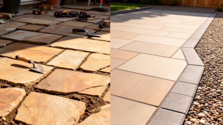 diy or professional hardscaping