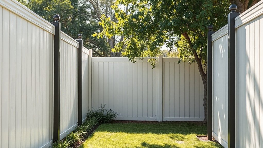 durable low maintenance privacy fencing