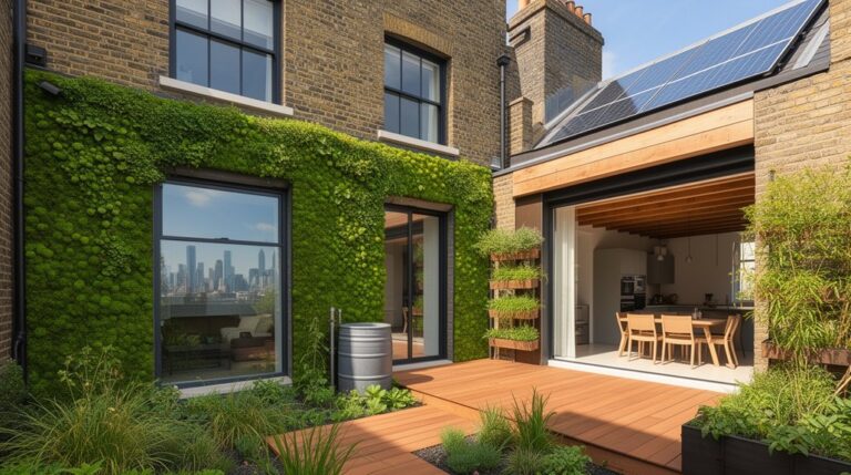 eco friendly london townhouse
