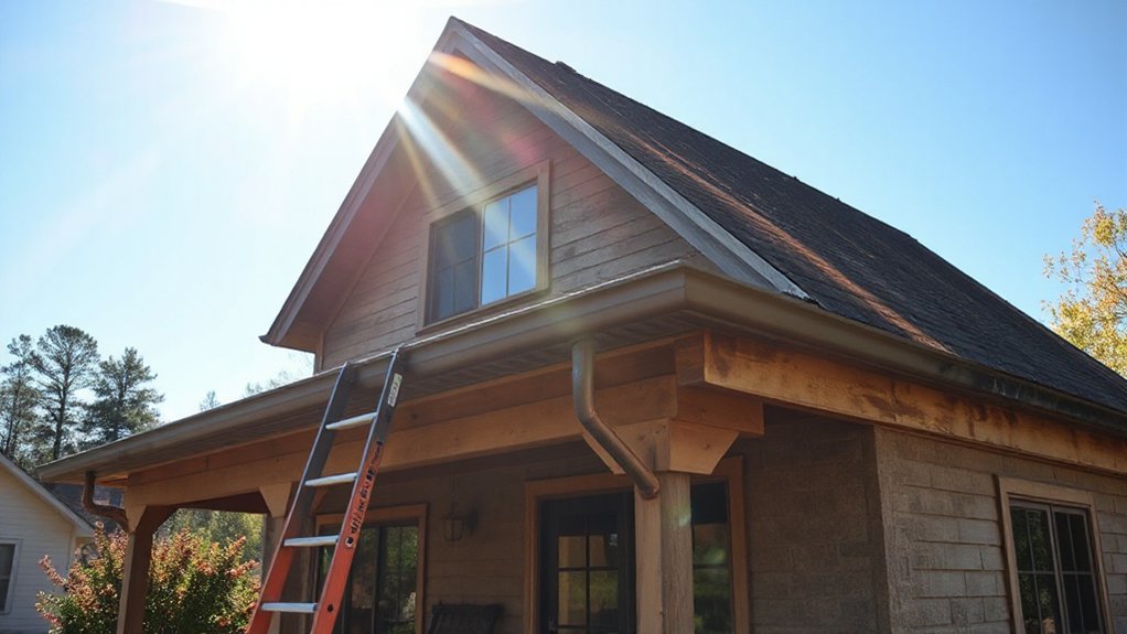 fire resistant roofing and gutters