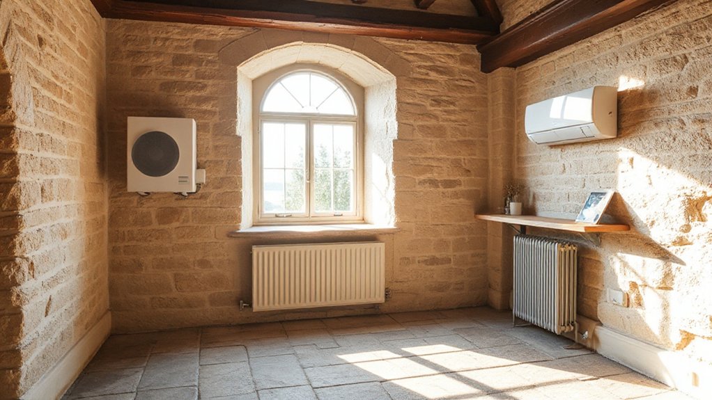 gentle compatible historic heating