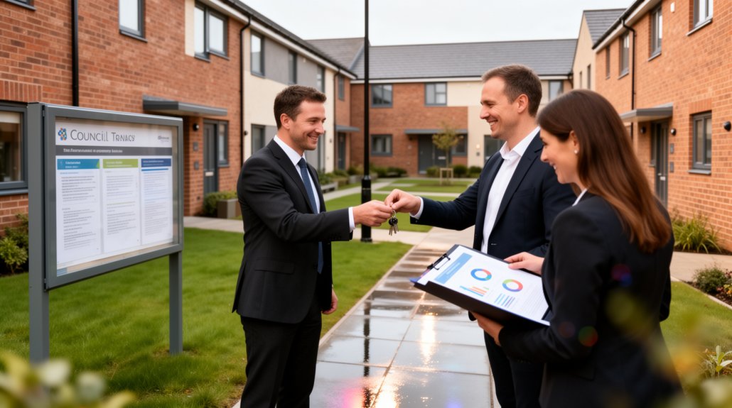 guaranteed uk social housing rent