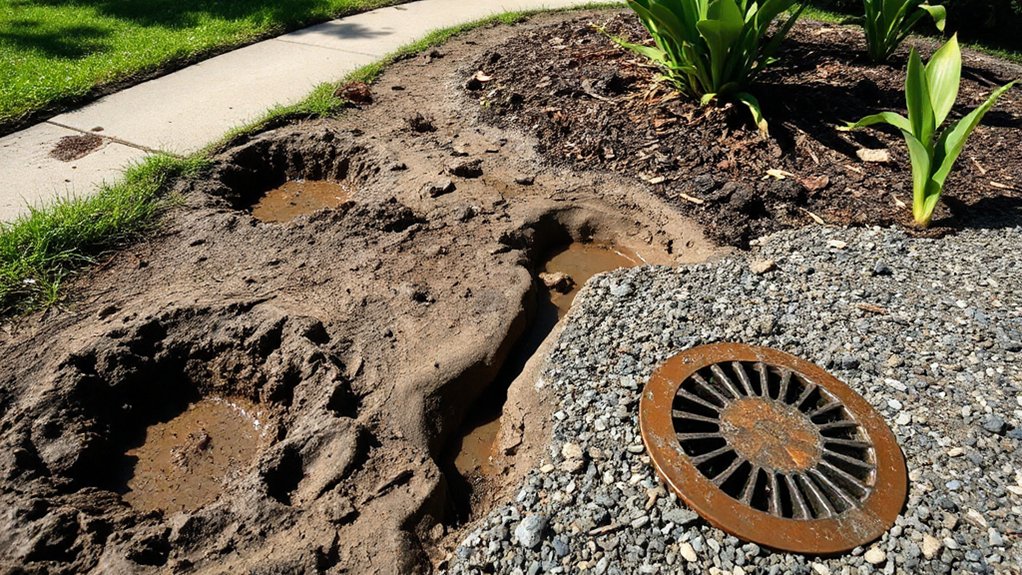 identify drainage problem areas