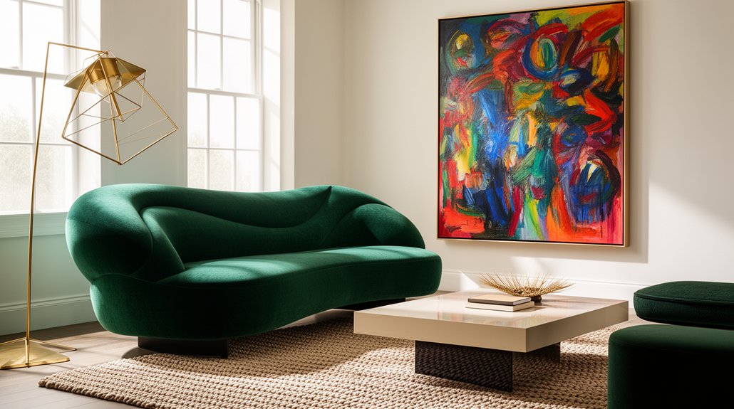 incorporate bold accent pieces