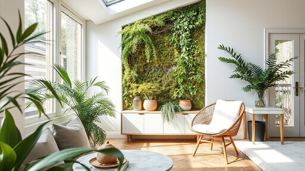 incorporate greenery for impact
