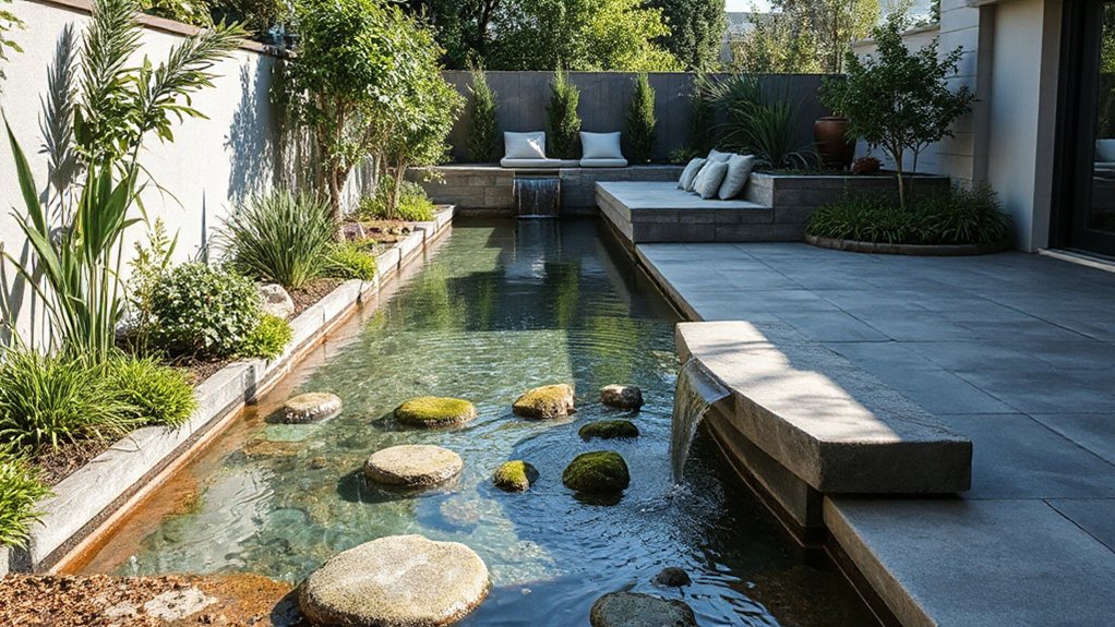 layered calming water sounds