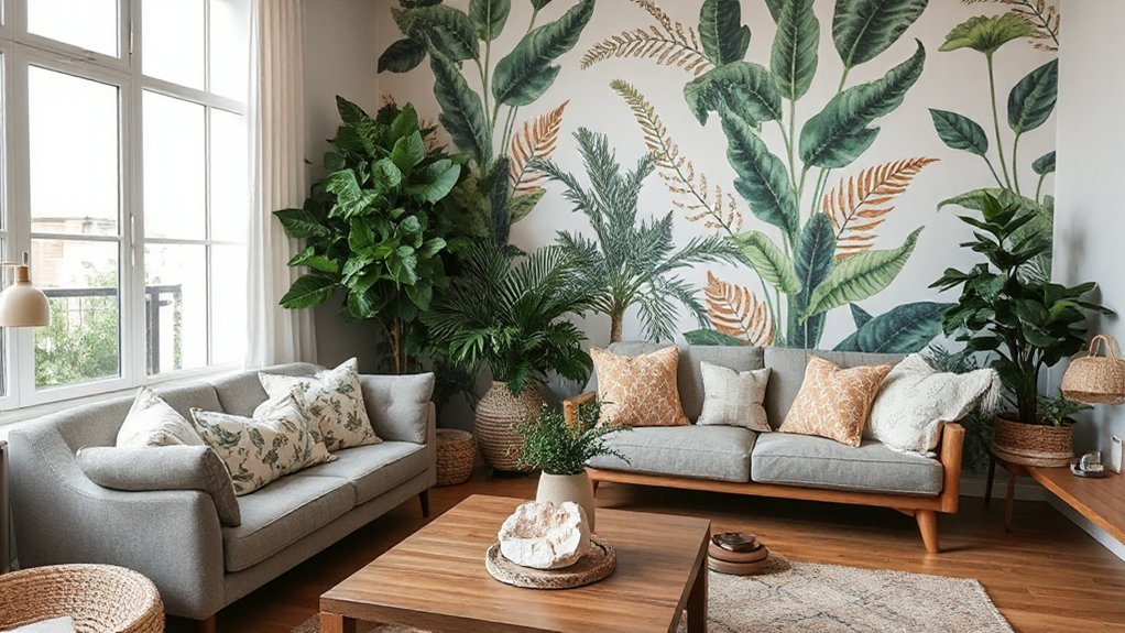 nature inspired botanical decor