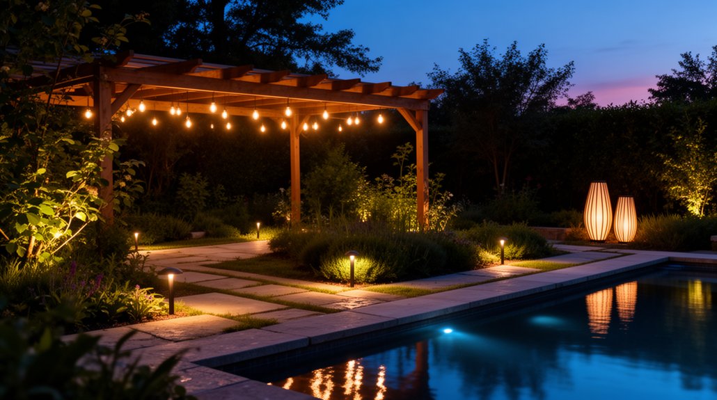 outdoor garden lighting trends