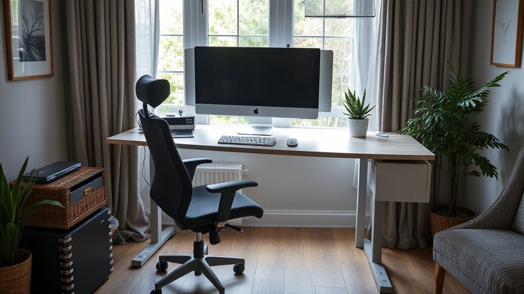 proper ergonomic workstation setup