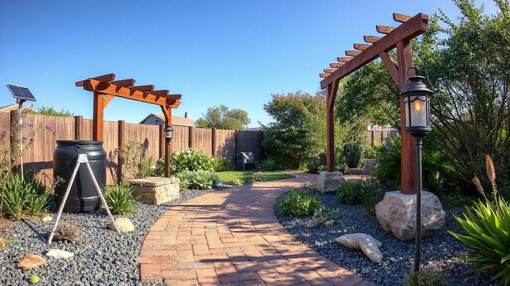recycled materials landscaping strategies