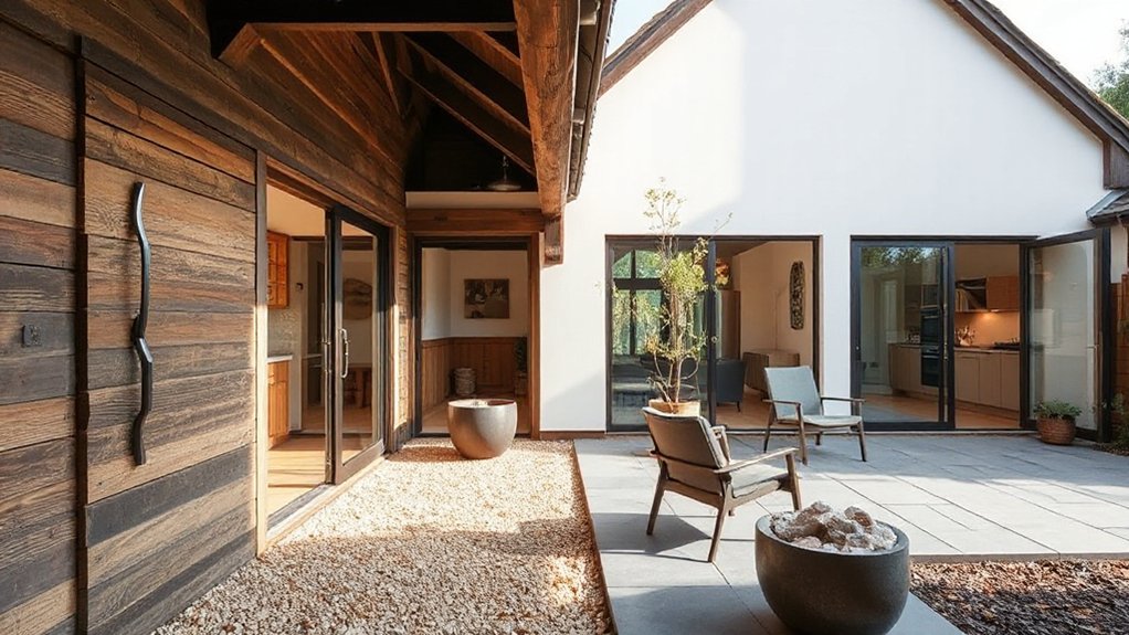 rustic elegance with modern functionality
