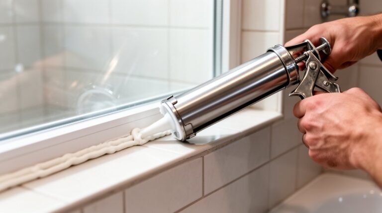 sealing windows and baths