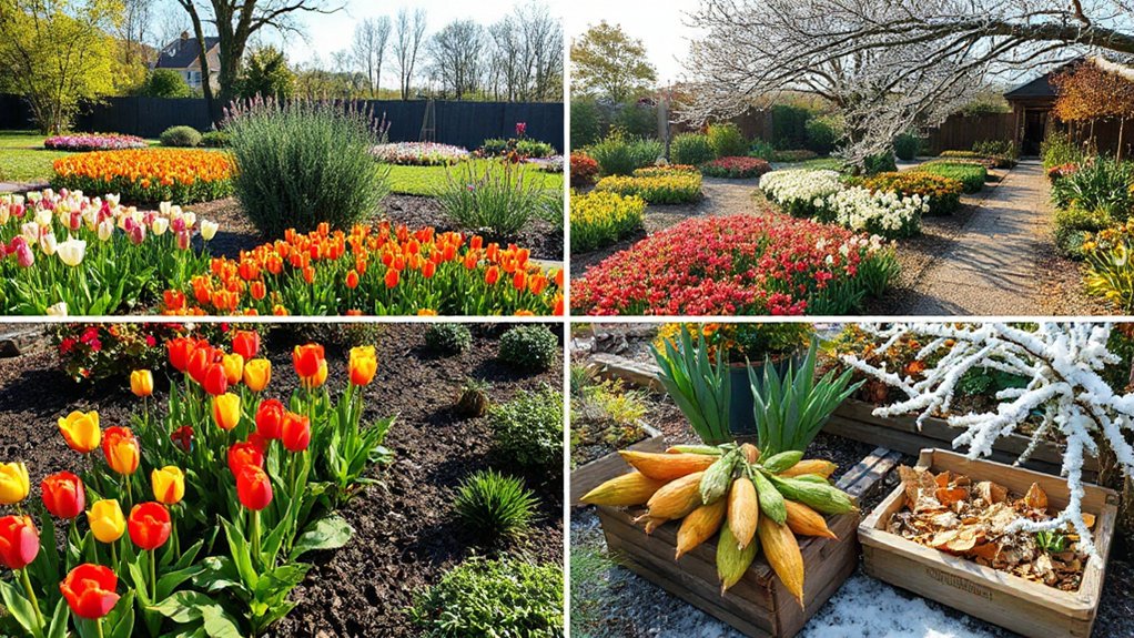 seasonal planting and crop rotation
