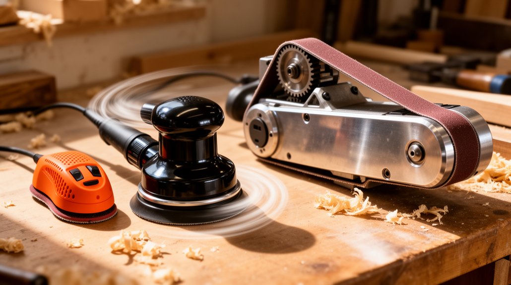 selecting suitable sanding tools