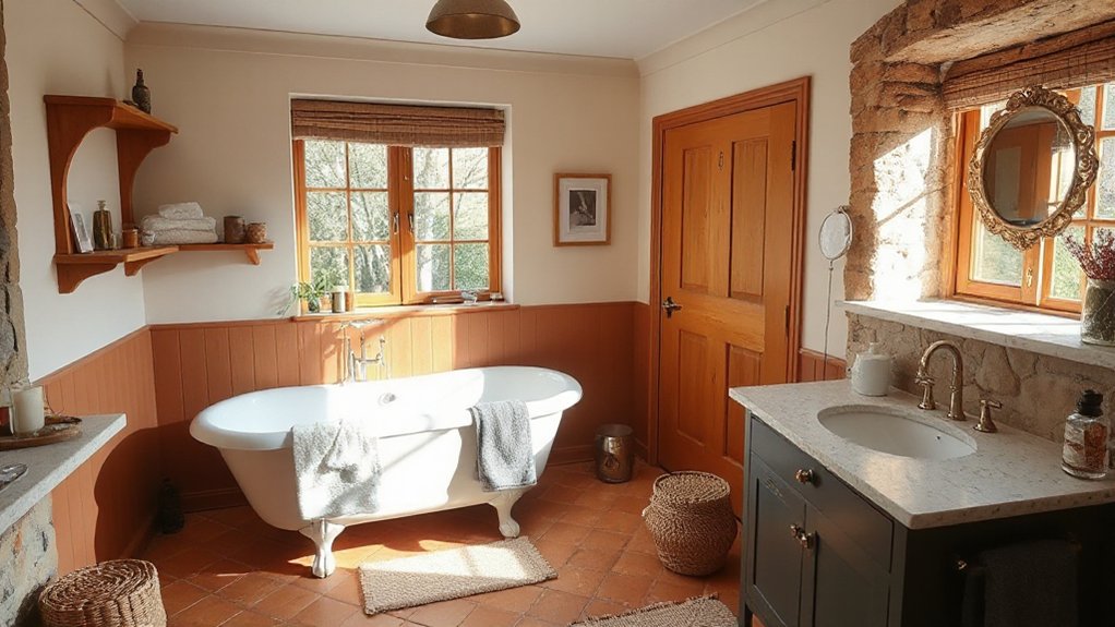 serene functional bathroom sanctuary
