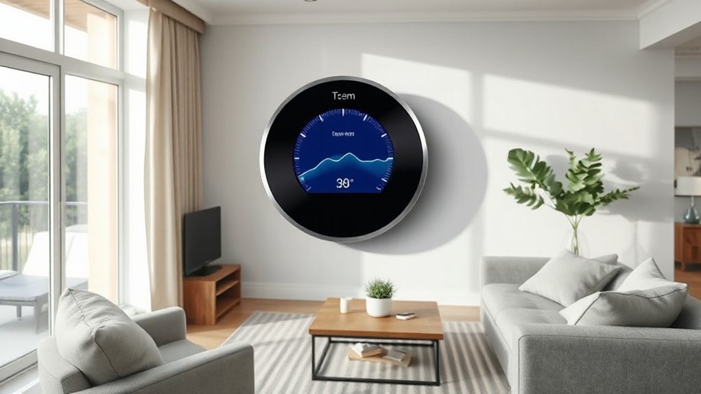 smart compatible customizable thermostat