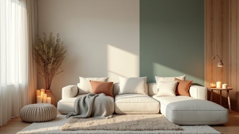 soothing and inviting hues
