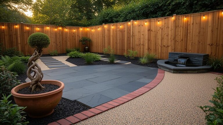 uk garden hardscaping ideas