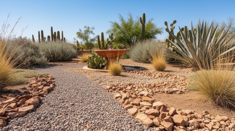 water saving drought landscaping