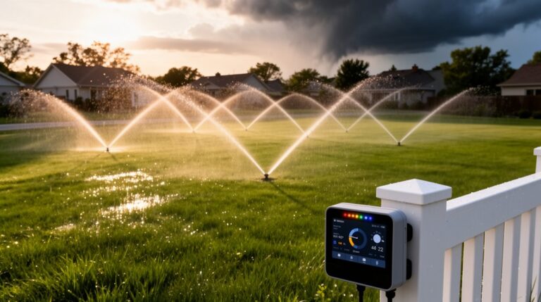 weather based lawn watering