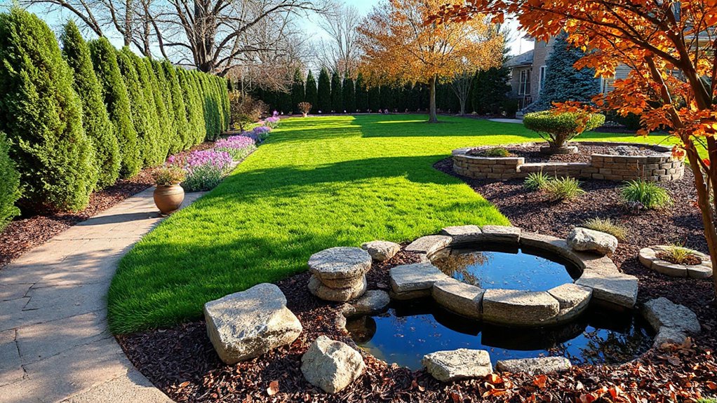 year round sustainable garden design